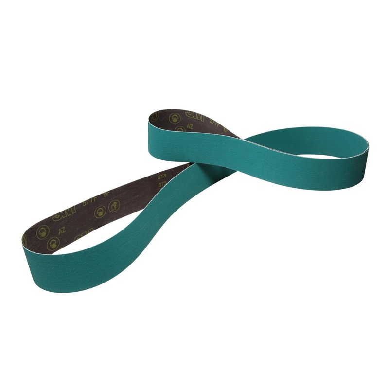 3M Cloth Belt 577F, 60 YF-weight, 2-3/4 in x 15-1/2 in, Fabri-lok,Single-flex