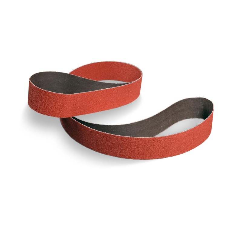 3M Cubitron II Cloth Belt 984F, 50+ YF-weight, 1/2 in x 24 in,Fabri-lok