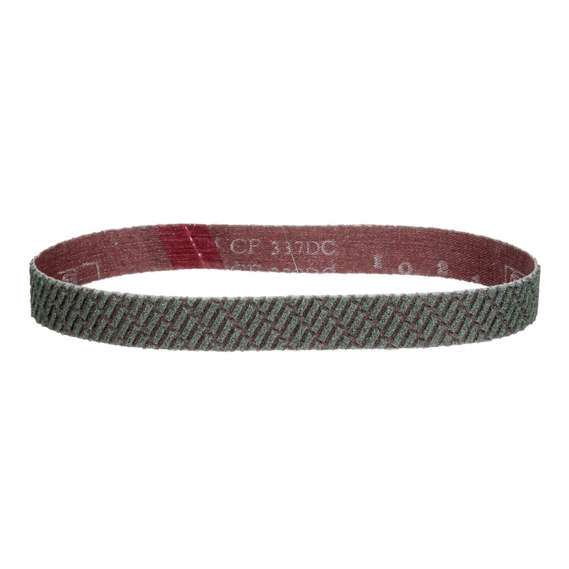 3M Trizact Cloth Belt 337DC, A65 X-weight, 2 in x 72 in, Film-lok, NoFlex