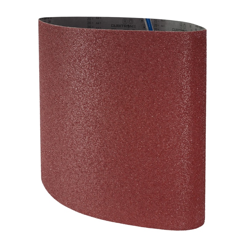 3M Cubitron II Cloth Belt 966F, 36+ ZF-weight, 52 in x 126 in,Film-lok