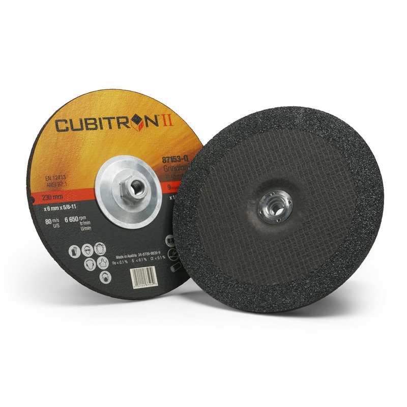 3M Cubitron II Depressed Center Grinding Wheel, 87153, T27 QuickChange