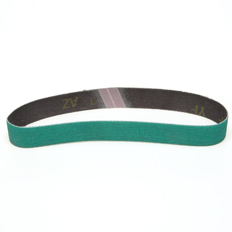 3M Cloth Belt 577F, 80 YF-weight, 1 in x 18 in, Fabri-lok, Full-flex,50/Pac