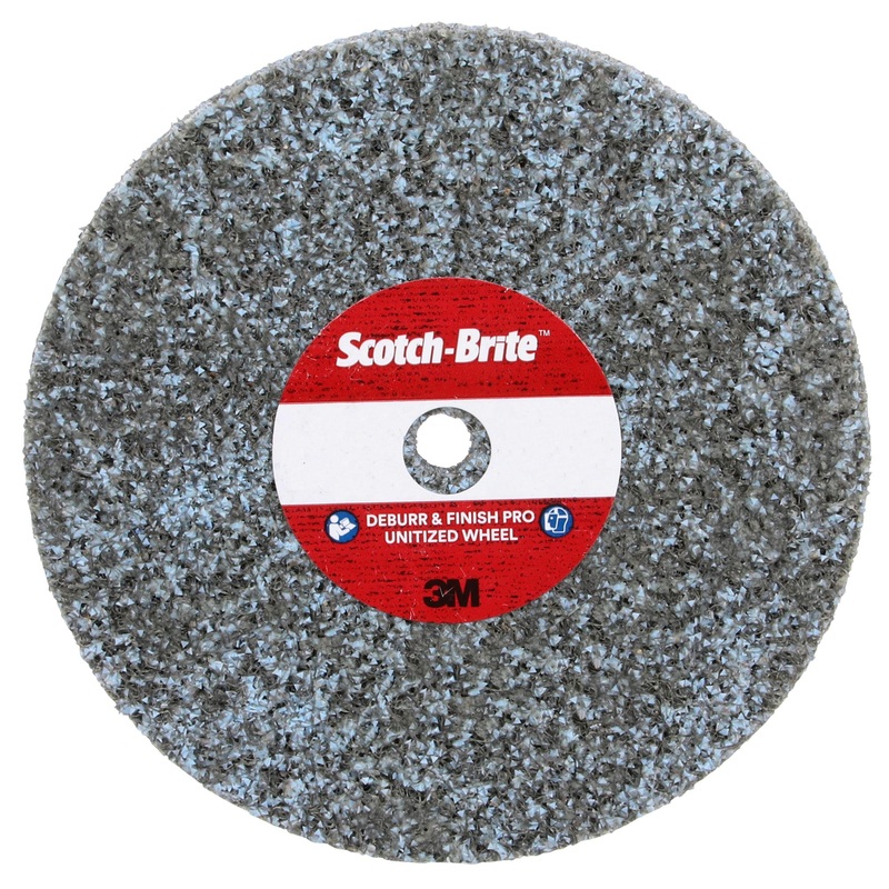 Scotch-Brite Deburr & Finish Pro Unitized Wheel, DP-UW, 9C ExtraCoarse+