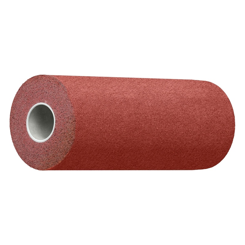 Scotch-Brite Metal Finishing Wheel, MF-WL, A/O Medium, 8 in x 36 in x 3in