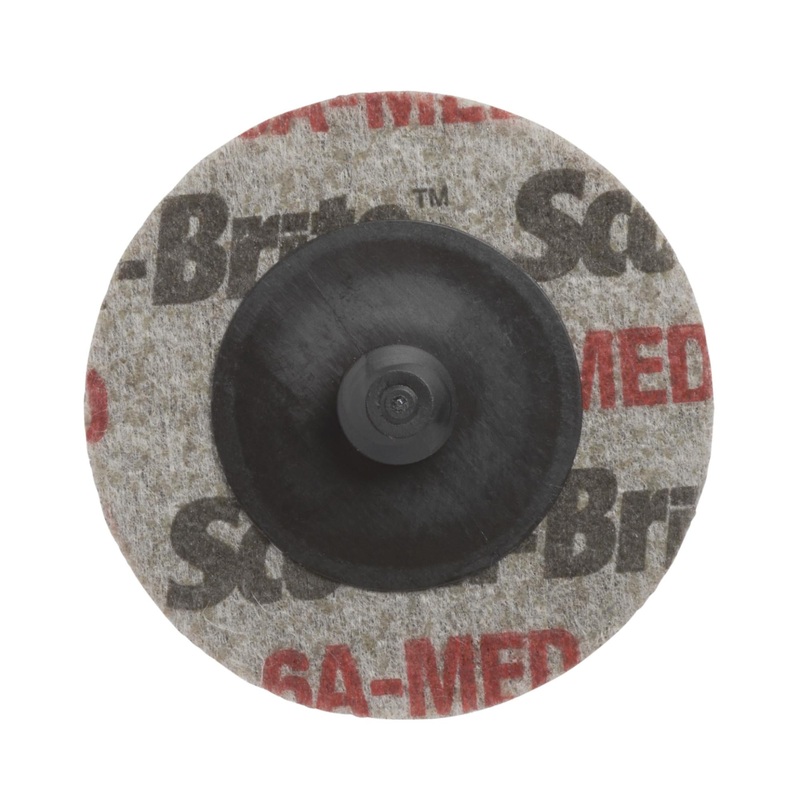 Scotch-Brite Roloc EXL Unitized Wheel, XL-US, 6A Medium, TS, 1-1/8 in