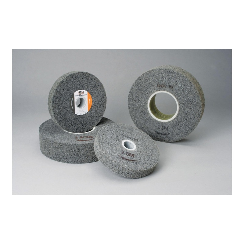 Standard Abrasives Multi-Finish Wheel 856292, 6 in x 2 in x 1 in 2SMED