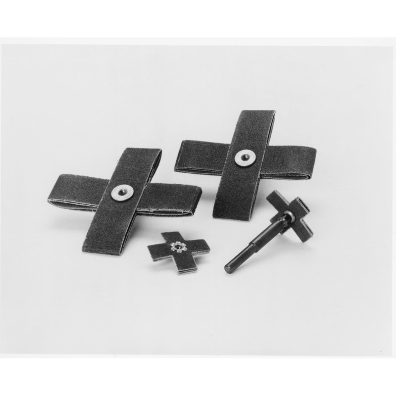 Standard Abrasives A/O Cross Pad 715246, 8 PLY, 2-1/2 in x 2-1/2 in x3/4 in