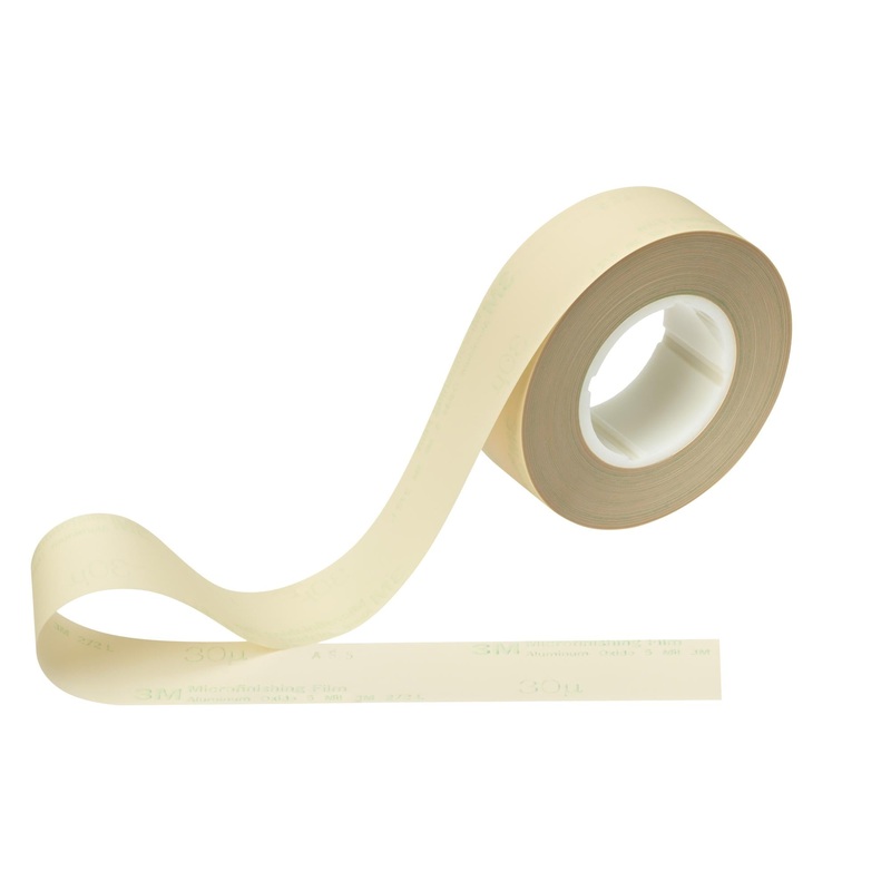 3M Microfinishing Film Roll 272L, 60 Mic 5MIL, Type UK, 4 in x 150 ft x3 in