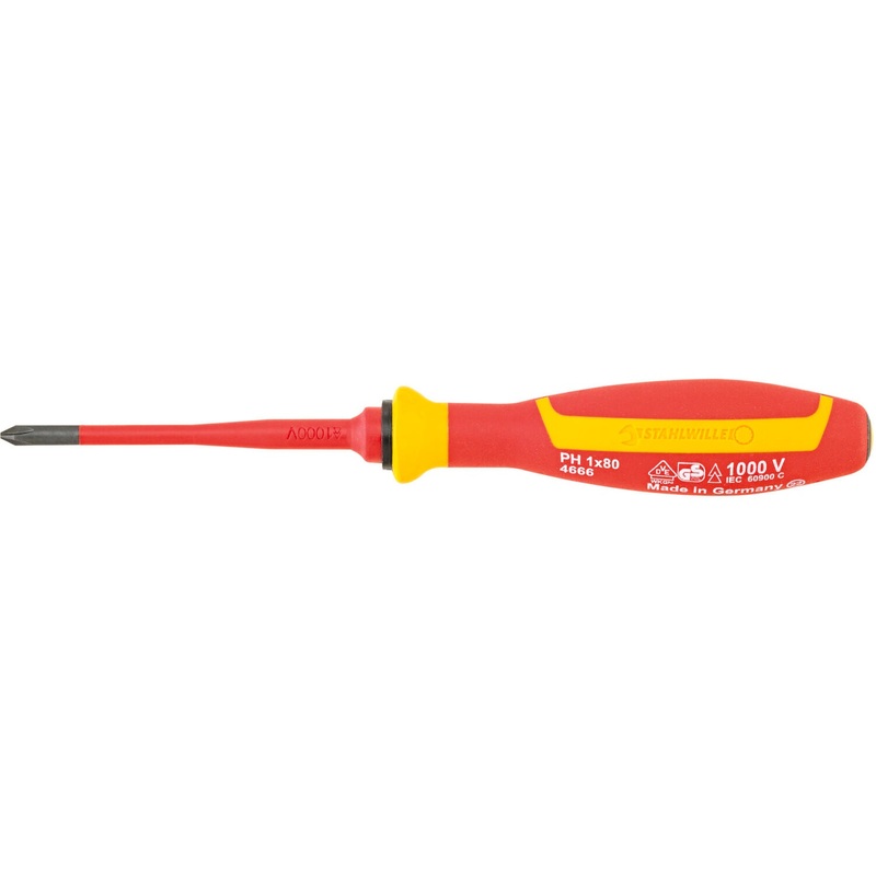 Stahlwille 46663001 VDE cross-head screwdriver PH Drall+