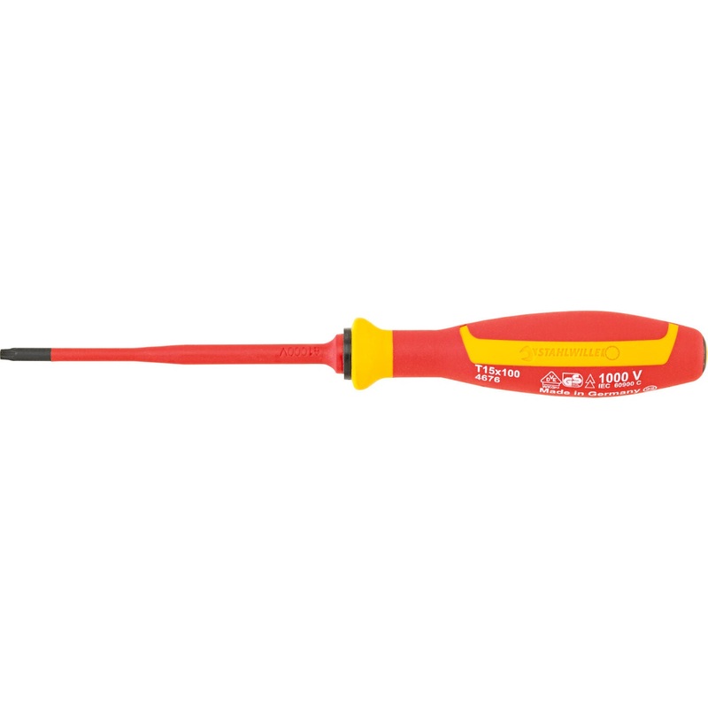 Stahlwille 46763015 VDE TORX screwdriver Drall+