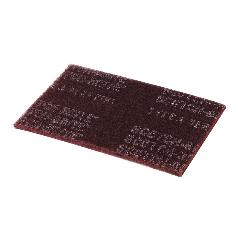 Scotch-Brite Clean and Finish Sheet, CF-SH 7447, A/O Very Fine, 2 in x9 in
