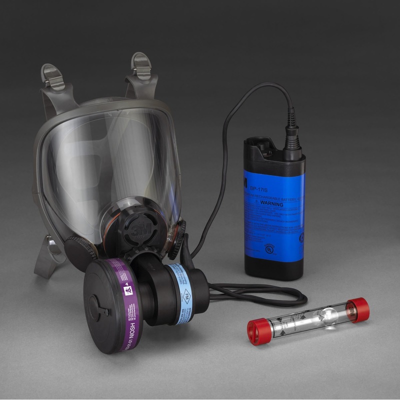 3M Powerflow Face-Mounted Powered Air Purifying Respirator (PAPR)6900PF, Large