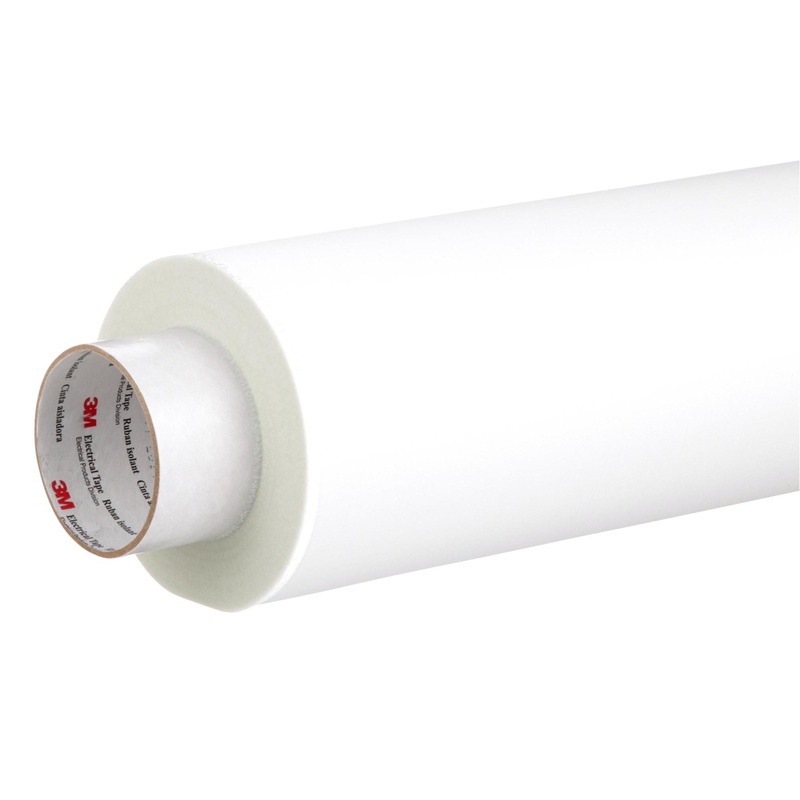 3M Glass Cloth Electrical Tape 79, White, Acrylic Adhesive, 24.25 in x60 yd