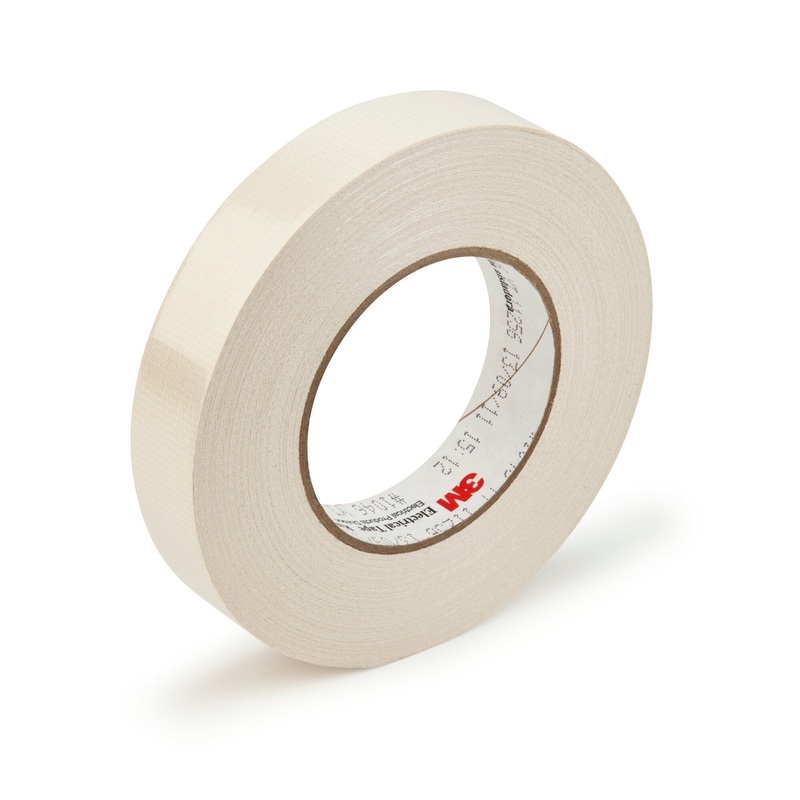 3M Filament-Reinforced Electrical Tape 1046, 1/4 in x 60 yds, papercore, Bulk