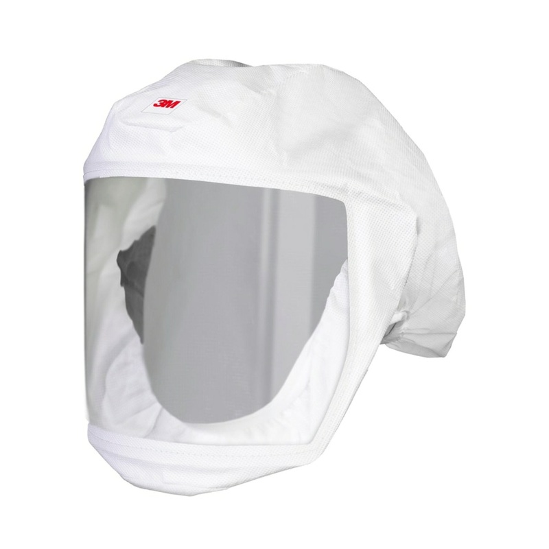 3M Versaflo Headcover with Integrated Head Suspension, S-133S-5,White