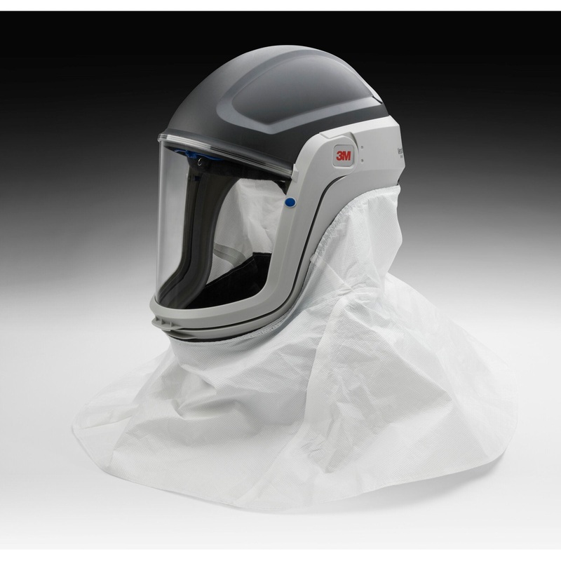 3M Versaflo Respiratory Helmet Assembly M-405, with Standard Visor andShroud