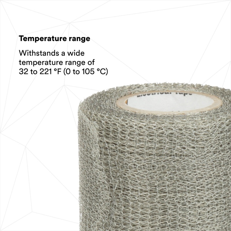 Scotch Electrical Shielding Tape 24, 1 in x 15 ft (25 mm x 4,6 m)
