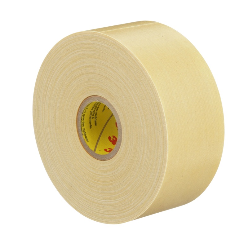 Scotch Varnished Cambric Tape 2520, 1-1/2 in x 36 yd, Yellow, 24 rolls