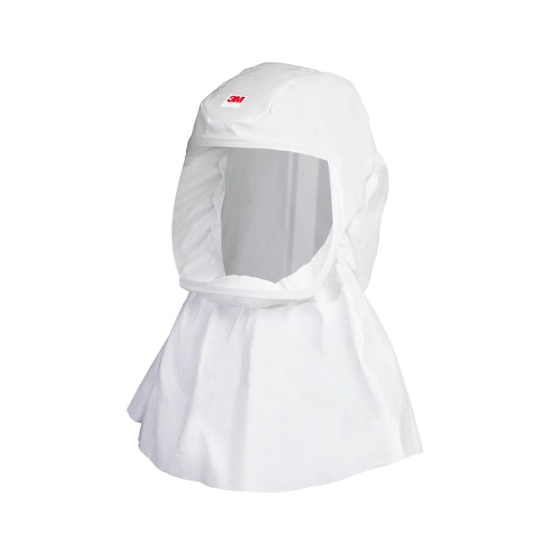 3M Versaflo Hood with Integrated Head Suspension, S-433S-5,Small/Medium