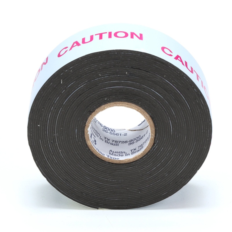 Scotch Electrical Semi-Conducting Tape 13, 1 in x 15 ft, Printed,Black