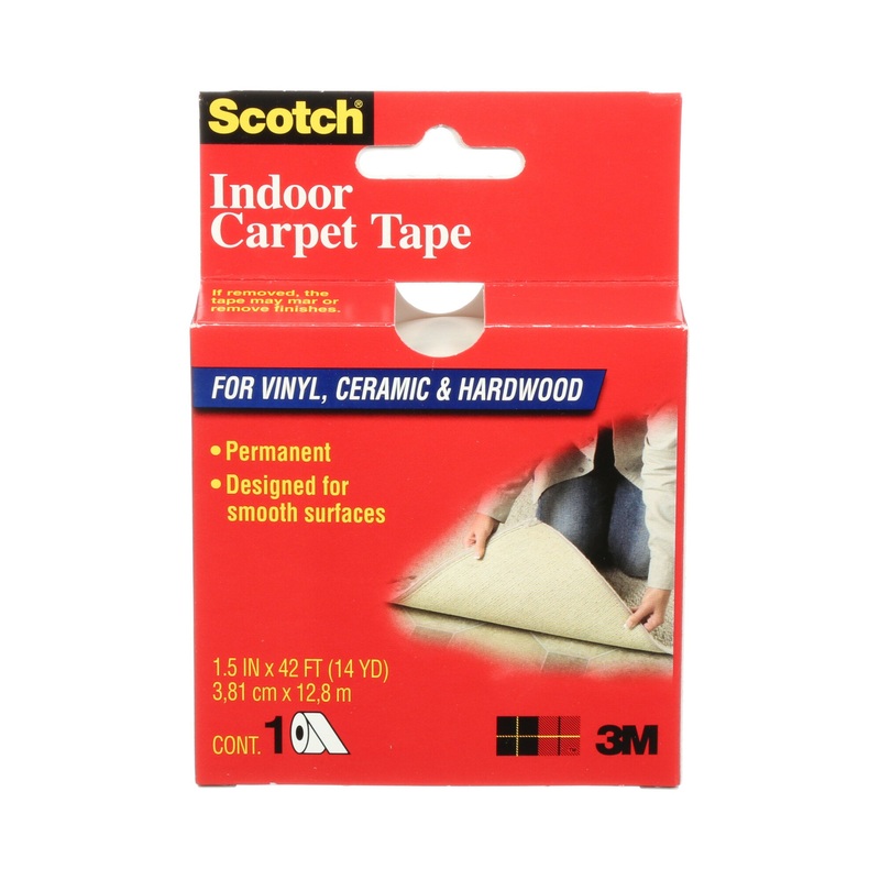 Scotch Indoor Carpet Tape CT2010, 1.5 in x 42 ft (38.1 mm x 12.8m)