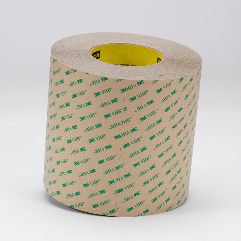 3M VHB Adhesive Transfer Tape F9460PC, Clear, 1/2 in x 60 yd, 2 mil