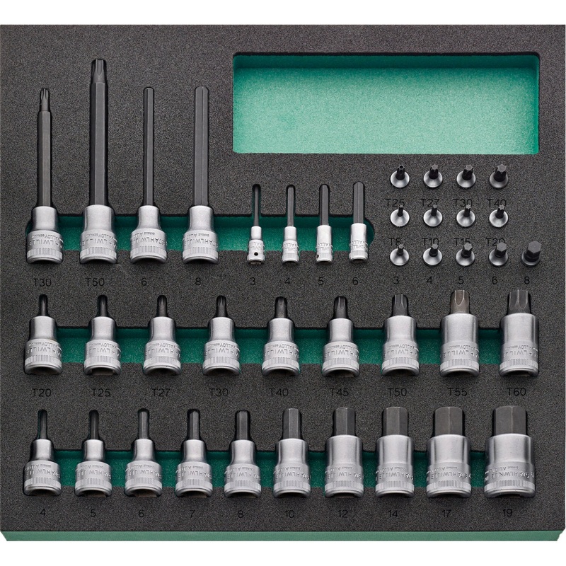Stahlwille 96830274 Set of 40 Screwdriver with TCS Insert