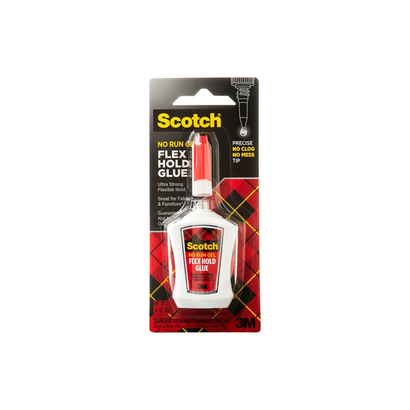 Scotch Flex Hold Glue in Precision Applicator ADH670, .14 oz (4 g)