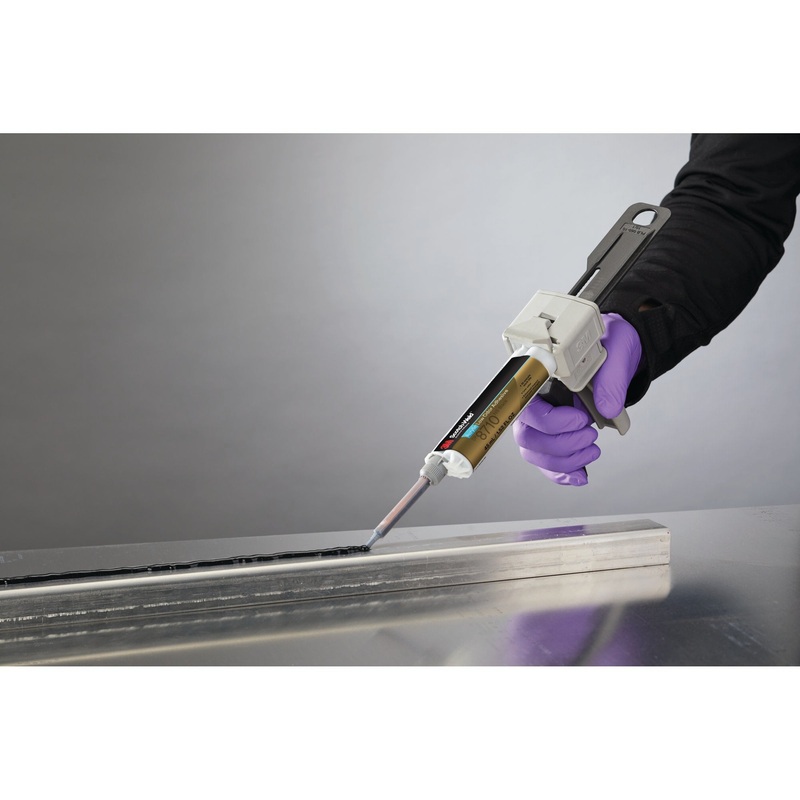 3M Scotch-Weld Low Odor Acrylic Adhesive DP8705NS, Black, 45 mLDuo-Pak