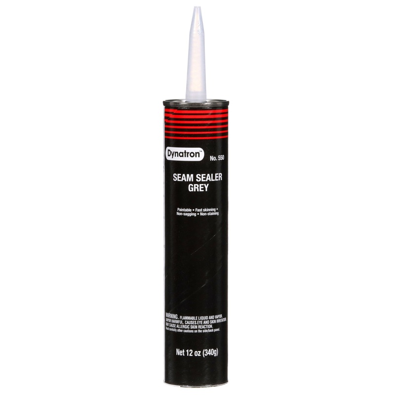 3M Dynatron Auto Seam Sealer Caulk, 550, Grey, 12 oz