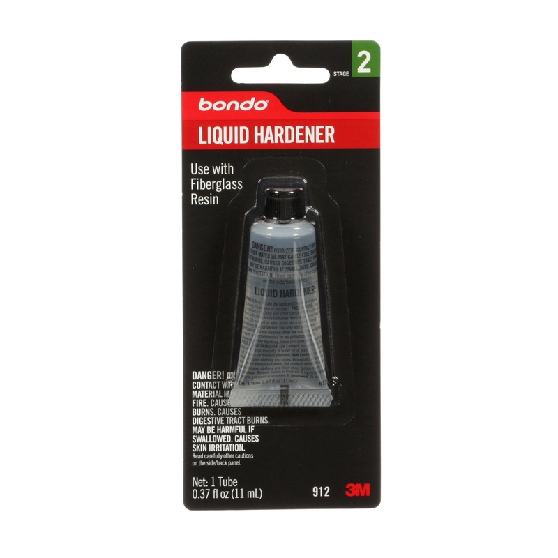 Bondo Liquid Hardener, 00912, .37 oz