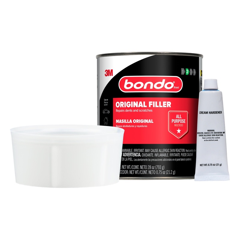 Bondo Original Filler, OR-QT-ES, 28 oz (793.78 g)