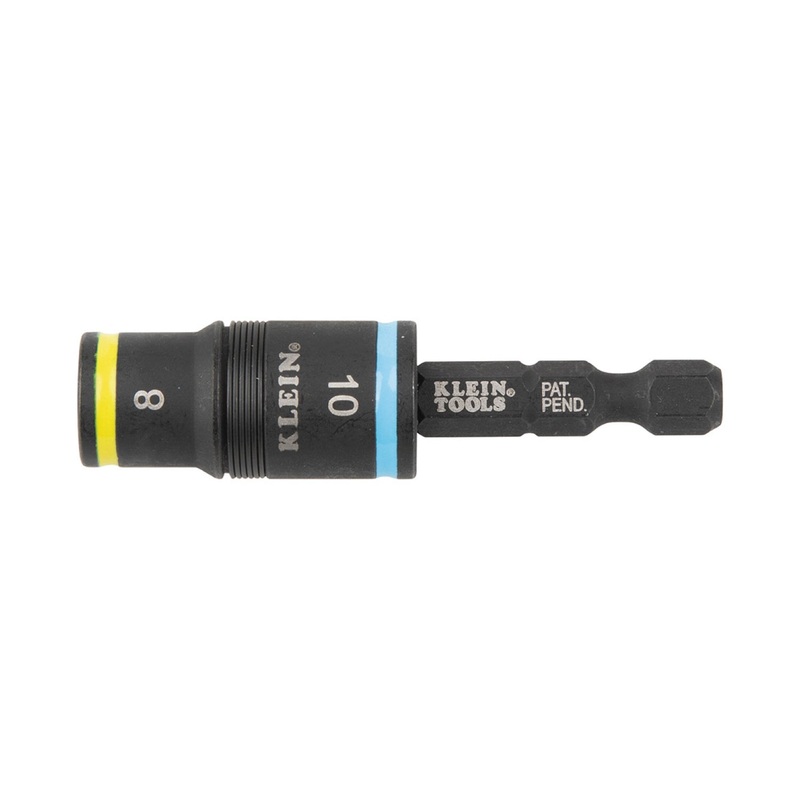 Klein Tools 32931M 2-in-1 Impact Rated Flip Socket Set, Metric