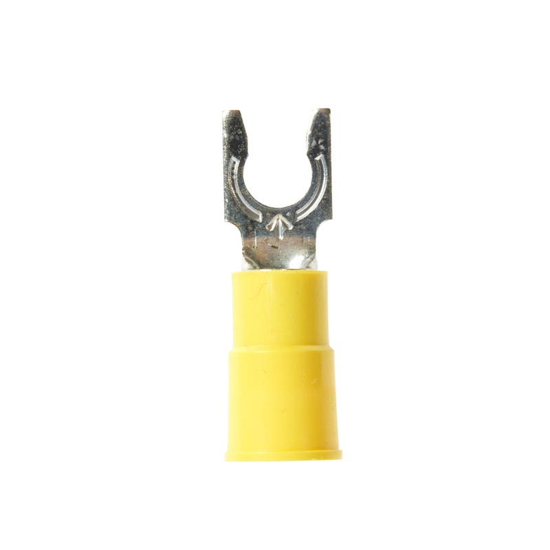 3M Highland Locking Fork Terminals LFV-10-10Q Bag, Max. Temp.-40 to 221 F