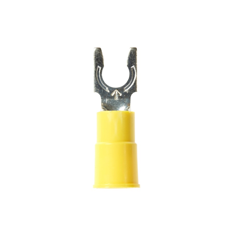 3M Scotchlok Locking Fork Vinyl Insulated, MV10-10FLX