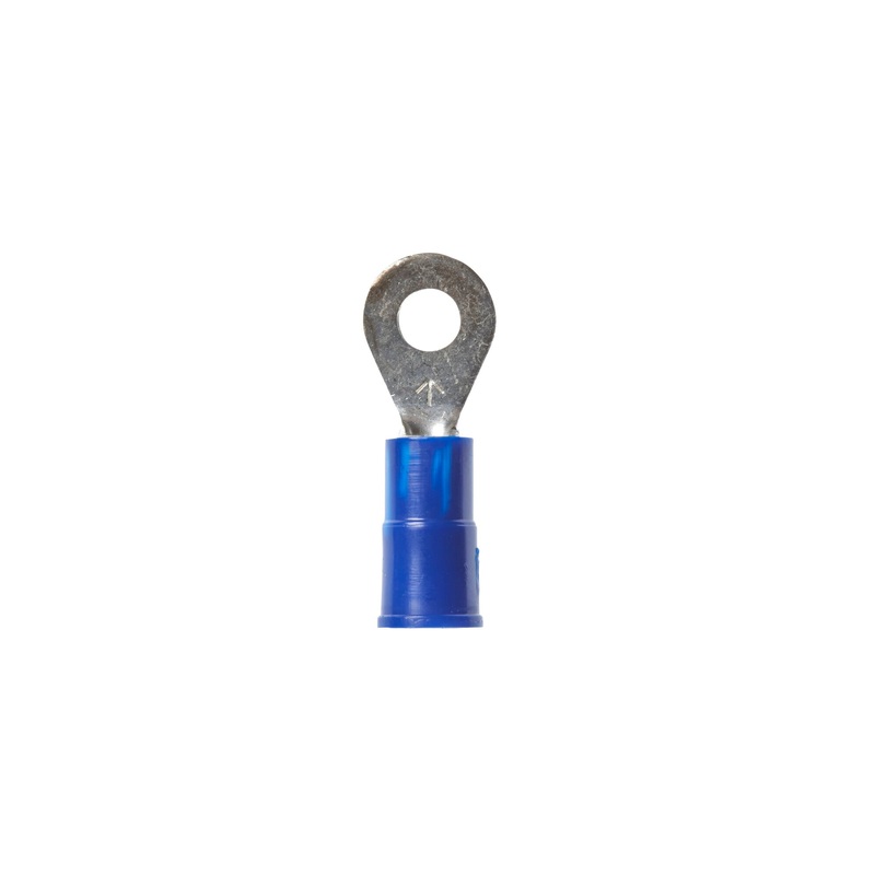3M Highland Vinyl Insulated Ring Terminal RV14-8Q, AWG 16-14