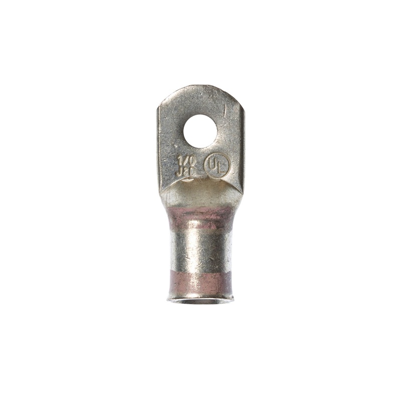 3M Scotchlok Large Gauge Ring Tongue, Copper Non-Insulated SeamlessMC1/0-38RX