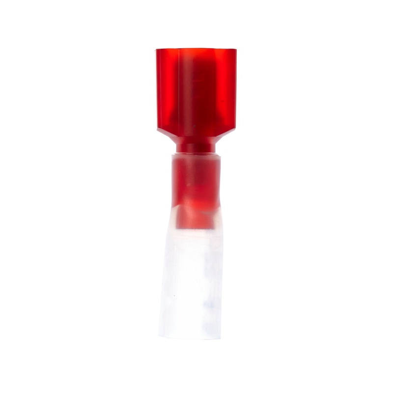 3M Scotchlok Male Disconnect Heatshrink Nylon Insulated,MNHU18-250DMIX