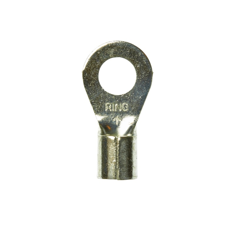 3M Scotchlok Ring Tongue, Non-Insulated Brazed Seam M6-516RK, 6 AWG
