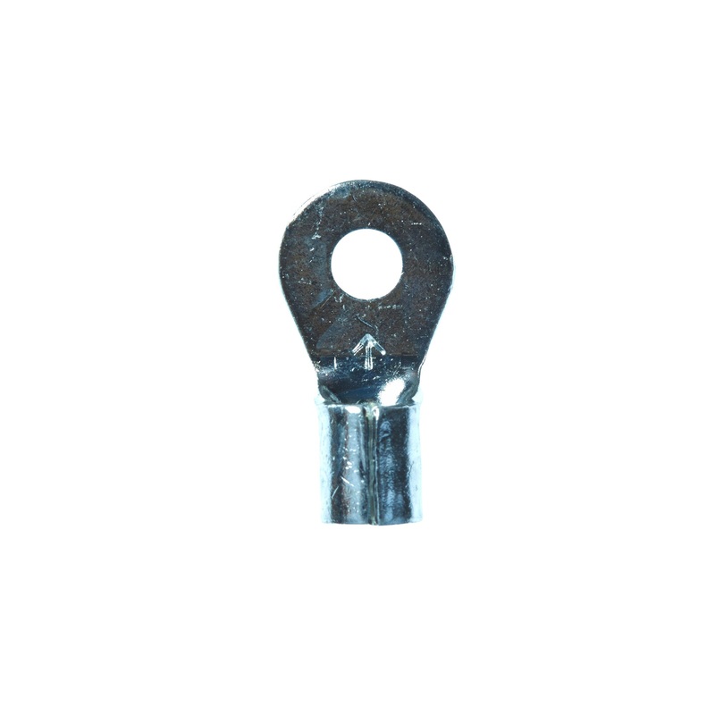 3M Scotchlok Ring Tongue, Non-Insulated Butted Seam MU10-6RK, StudSize 6
