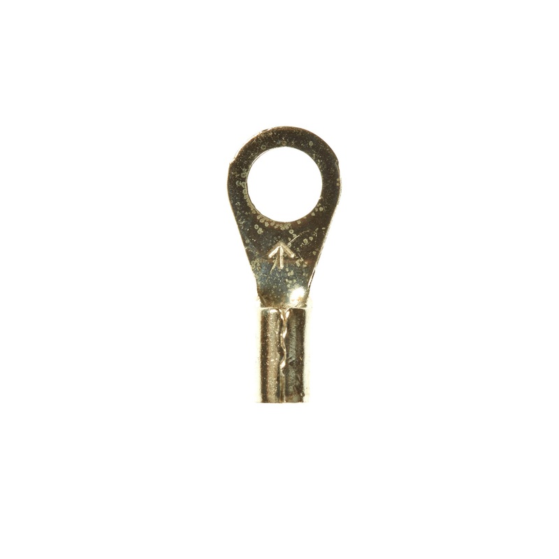 3M Scotchlok Ring Tongue, Non-Insulated Butted Seam MU14-10R/LK, StudSize 10