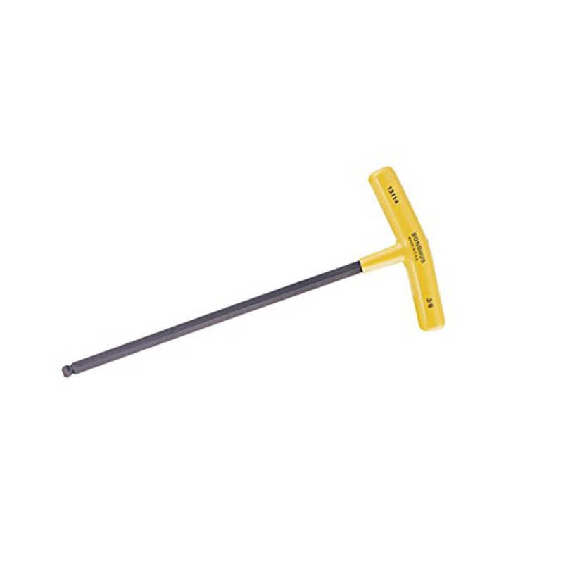 Bondhus 13109, 5/32 Inch Ball end T-Handle with ProGuard Finish