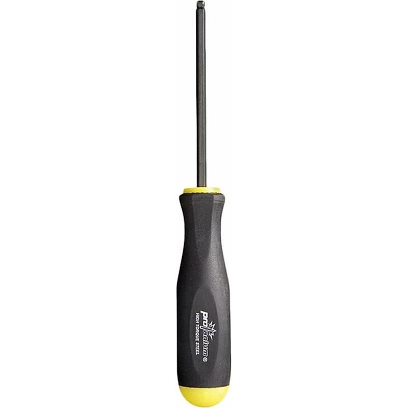 Bondhus 40614 Tagged and Barcoded 3/8" x 6.5" Ball End Tip Screwdriver with ProGuard Finish, 2 Piece