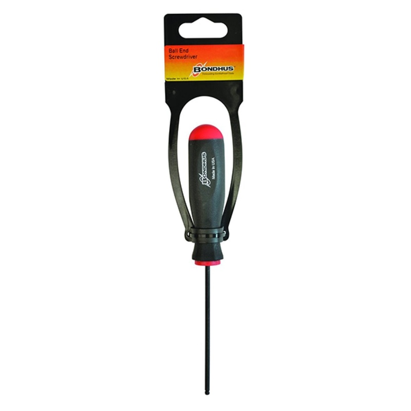 Bondhus 40664 5 x 109mm Ball End Tip Screwdriver with ProGuard Finish, 2 Piece