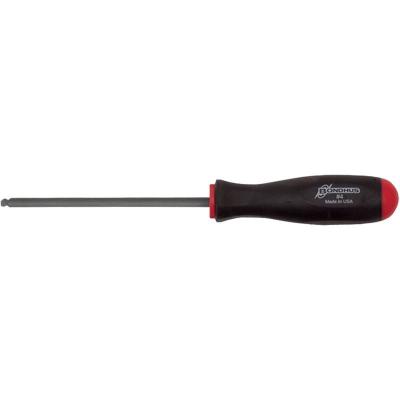 Bondhus 11640 Square Recess Screwdriver Set, 4 Piece