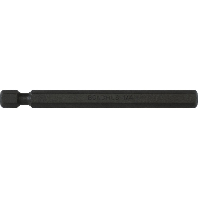 Bondhus 10376 10mm x 3 Inch Hex End Power Bit