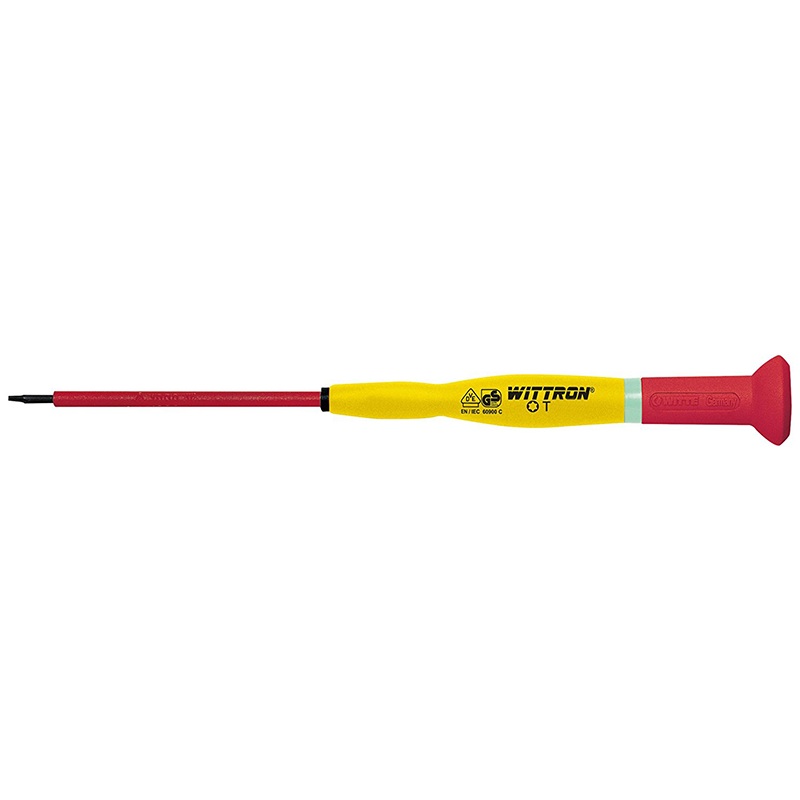 Witte 89925 T9 x 160mm Wittron Precision Insulated TORX Screwdriver