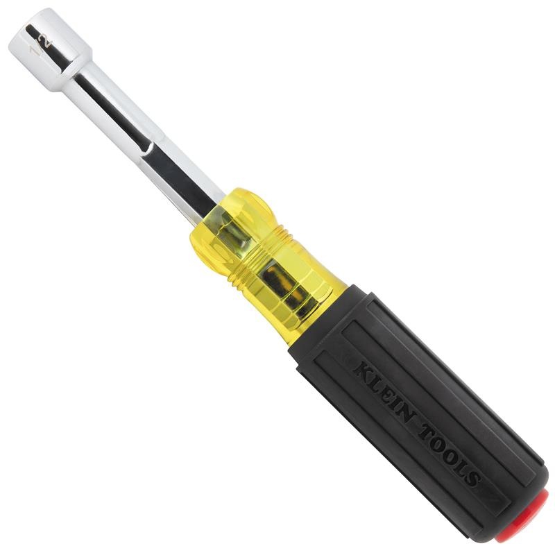 Klein Tools 65412 Color-Coded Hollow-Shaft Heavy-Duty Nut Driver, 1/2"