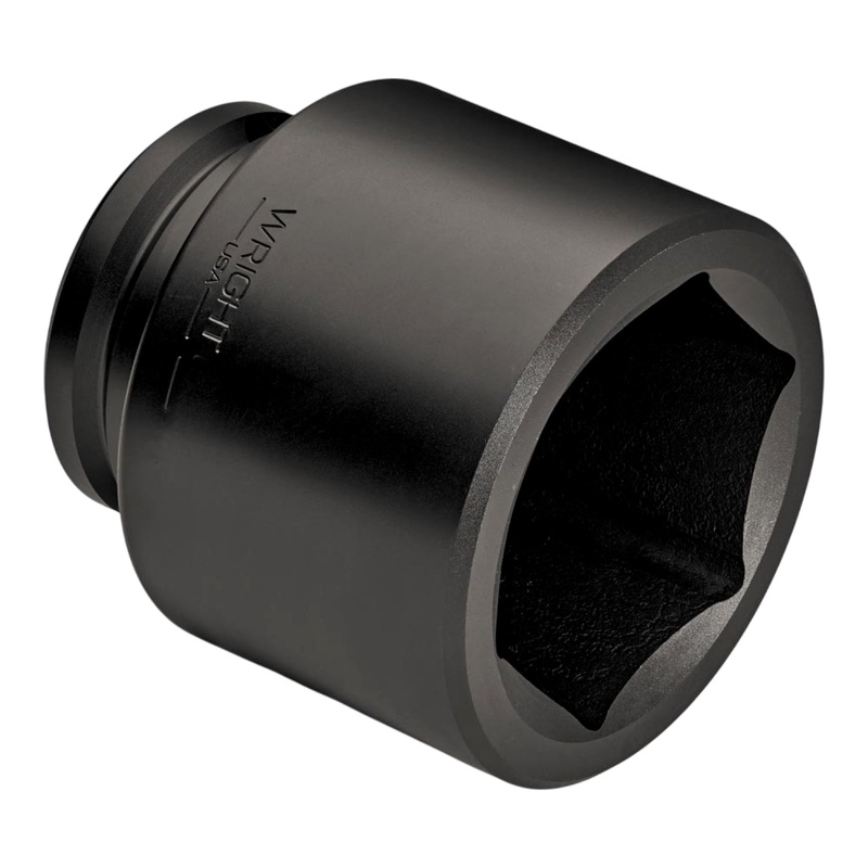 Wright Tool 85833 2-1/2" Drive 6 Point Standard Impact Socket - 4-1/8"