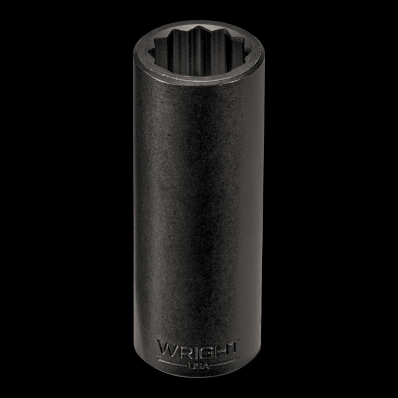 Wright Tool 8982 1" Drive 12 Point Deep Impact Socket - 1"